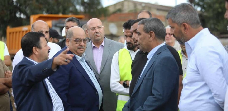 زيارة ميدانية لمشروع الخط المنجمي الشرقي