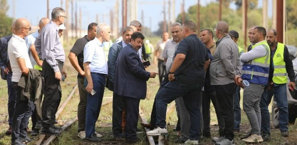 Visite sur site du projet de la ligne minière Est